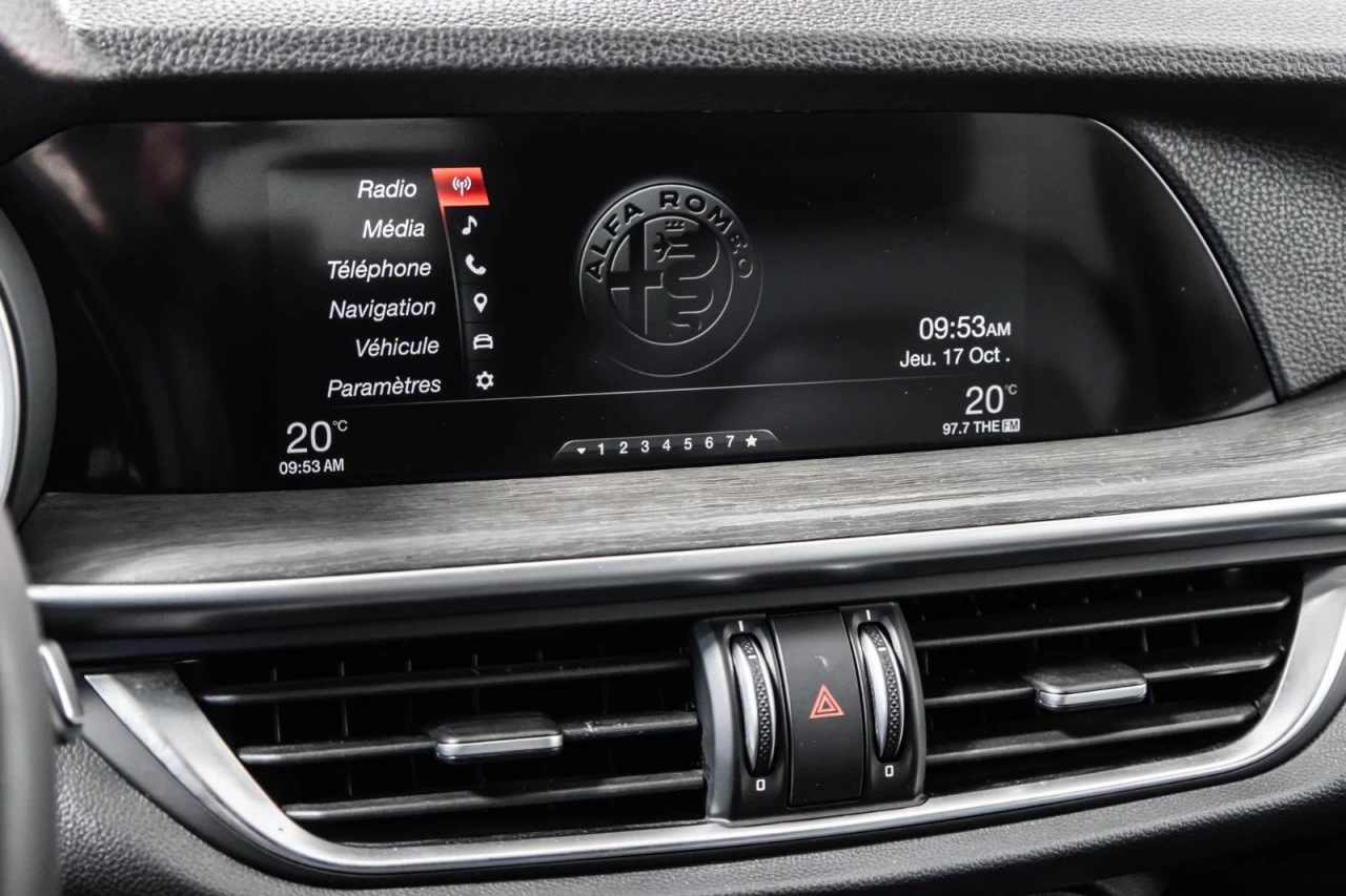 2018 Alfa Romeo Stelvio Ti Sport AWD NAVI+CUIR+TOIT.OUVRANT Main Image