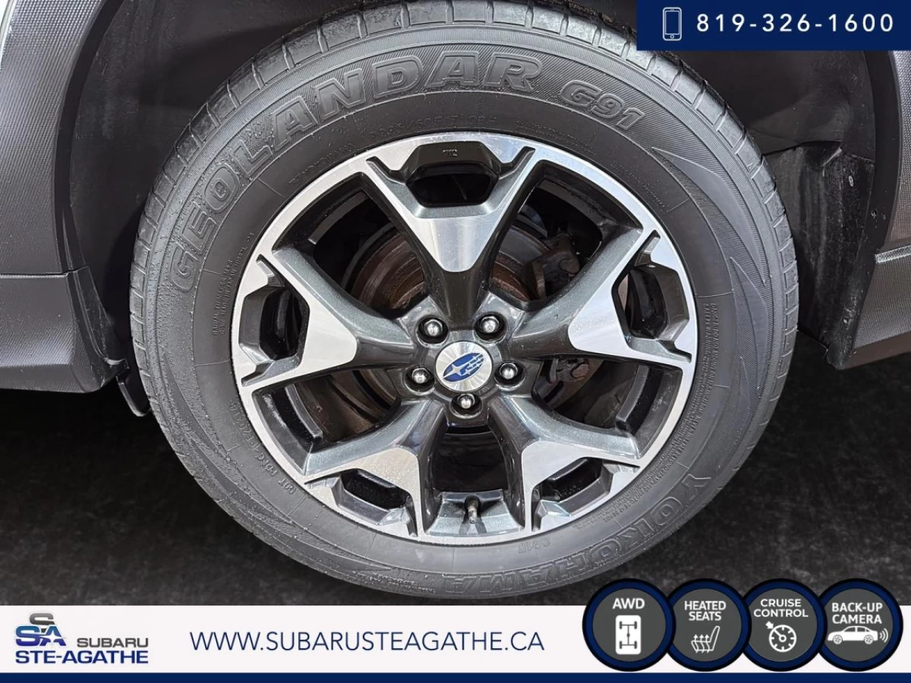 2018 Subaru Crosstrek Sport CVT (TOITOUVRANT+MAG+SIEGECHAUF) Main Image