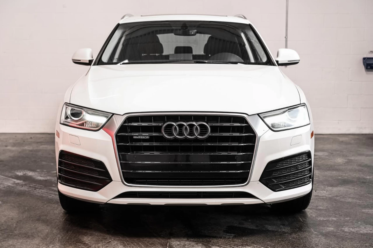 2018 Audi Q3 Progressiv Quattro TOIT.PANO+CUIR+SIEGES.CHAUFF Main Image