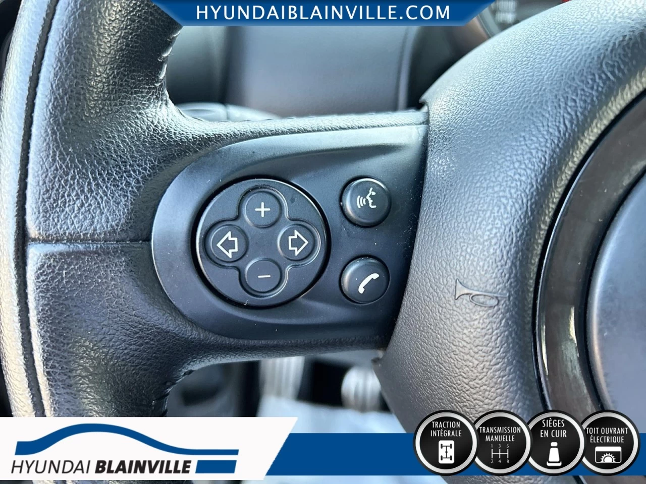 2016 MINI Countryman AWD, S, 1.6L, MANUELLE, CUIR, TOIT PANO+ Main Image