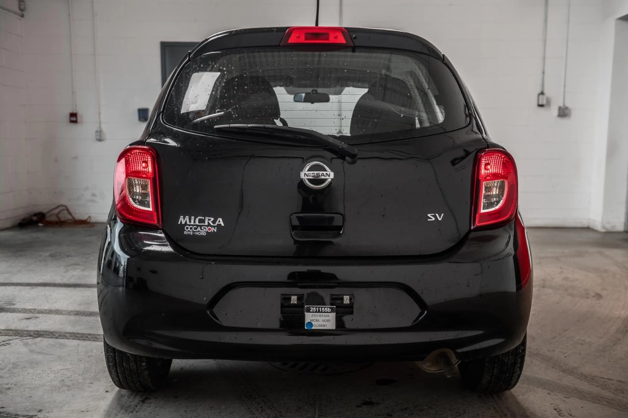 2016 Nissan Micra SV REG.VITESSE+A/C+GR.ELECTRIQUE Image principale