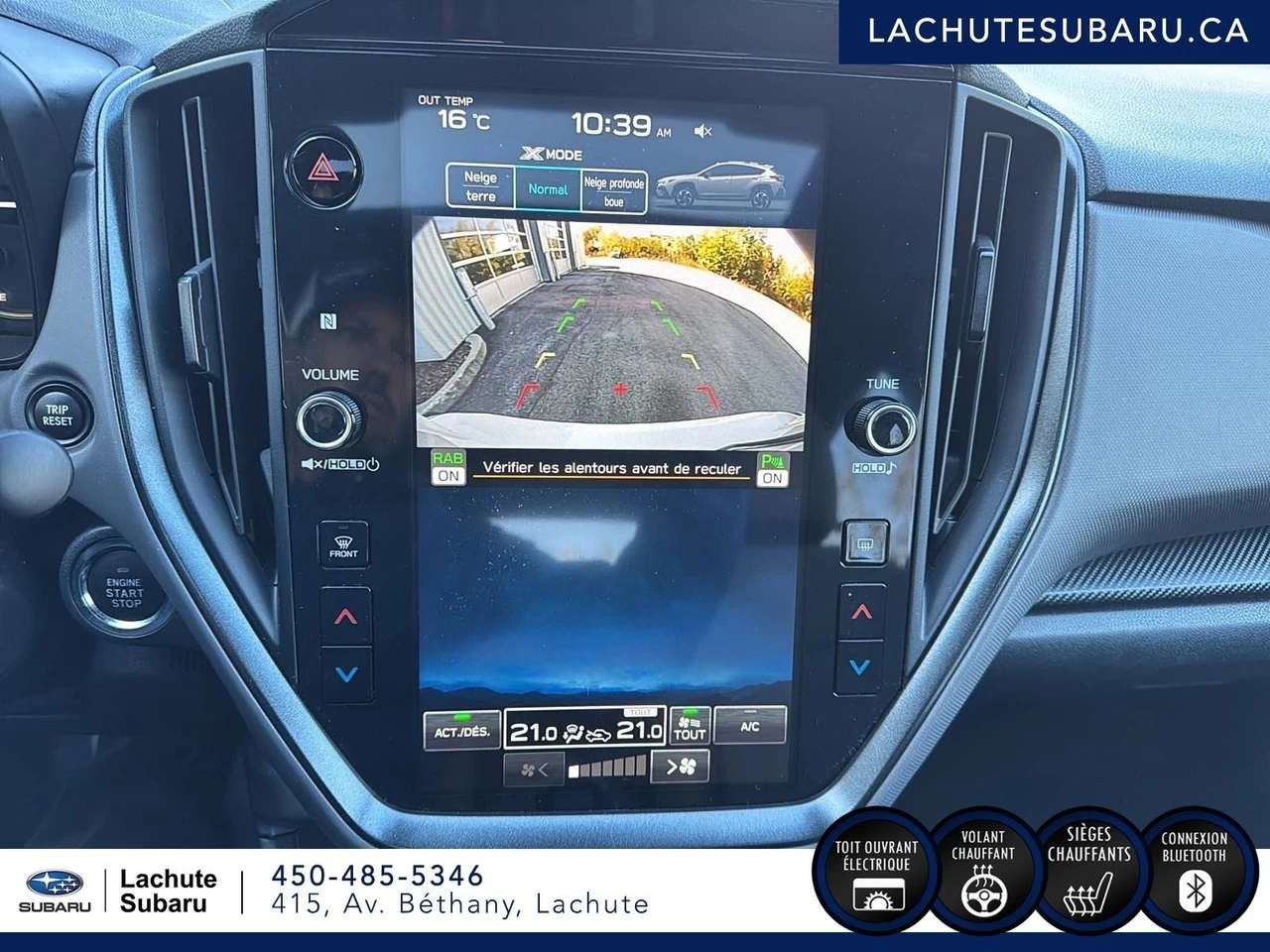 2024 Subaru Crosstrek Onyx 2.5L TOIT.OUVRANT+CARPLAY Main Image