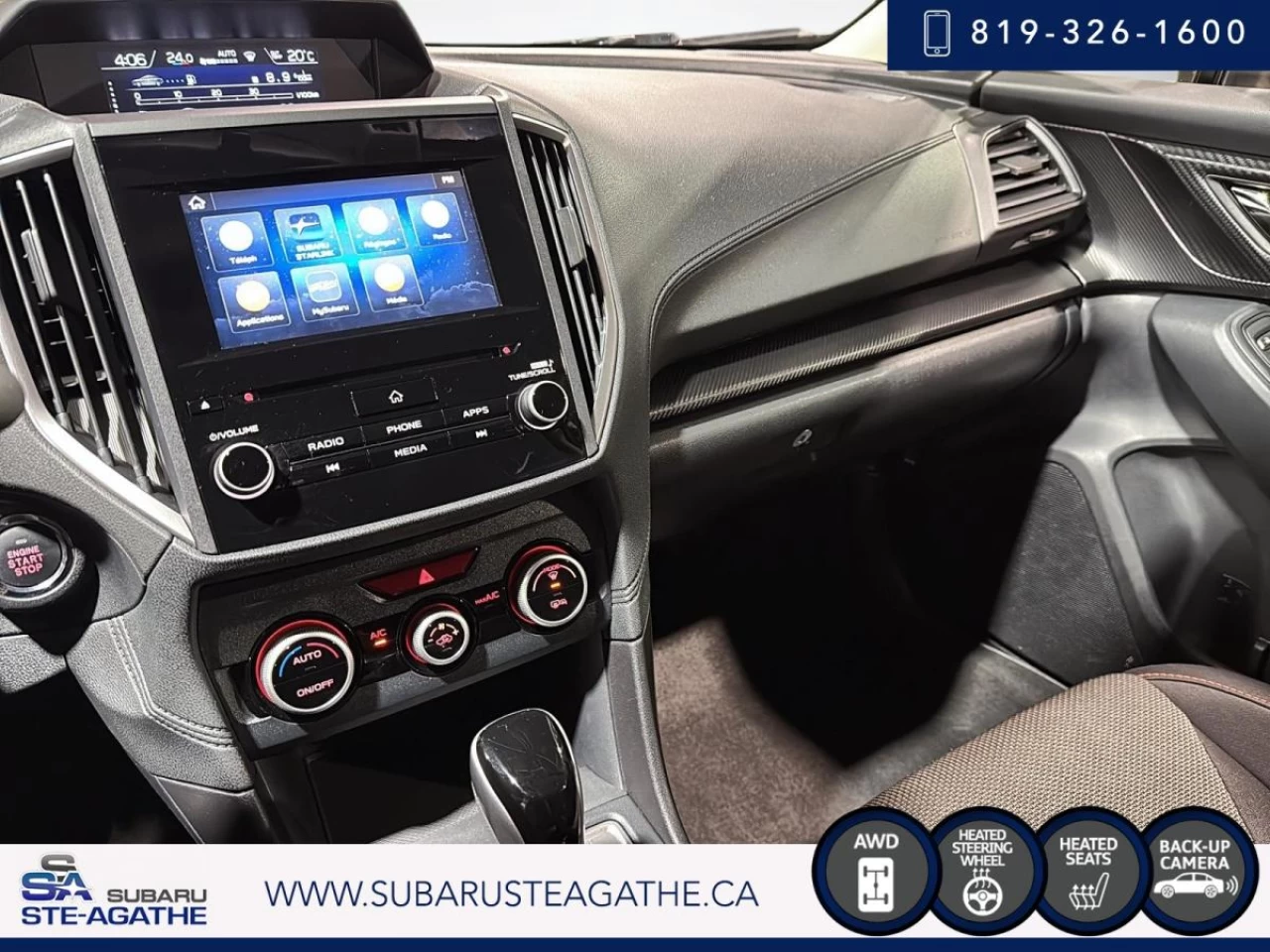 2022 Subaru Crosstrek Touring CVT (CAMRECUL+CARPLAY+MAGS) Image principale
