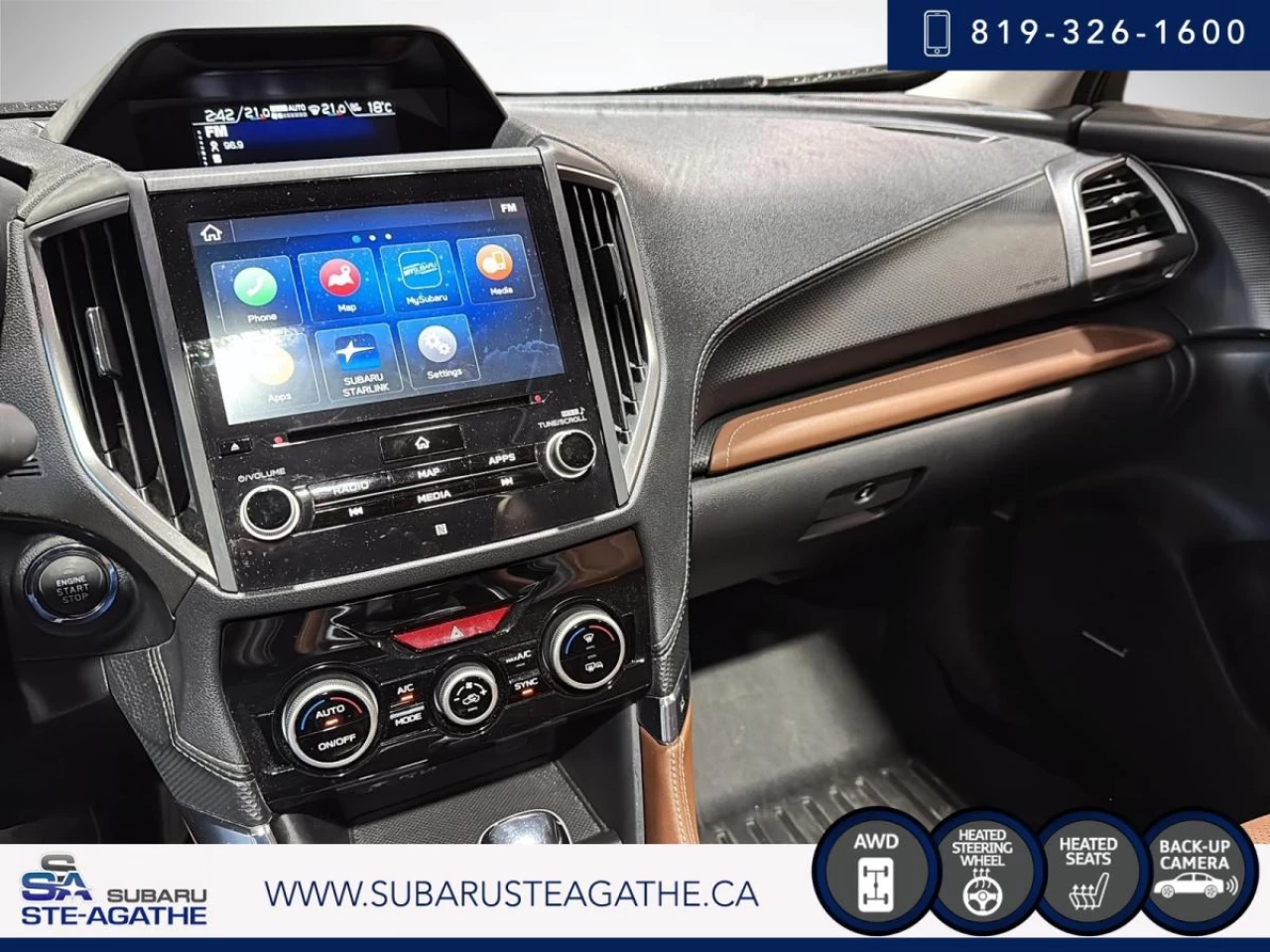 2022 Subaru Forester Premier CVT (CUIR+TOITOUVRANT+CARPLAY) Image principale