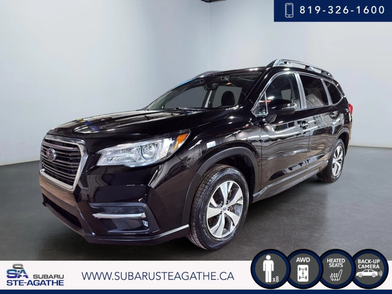 2021 Subaru Ascent Touring 8-Passenger (CAMRECUL+CARPLAY+MAGS) Main Image