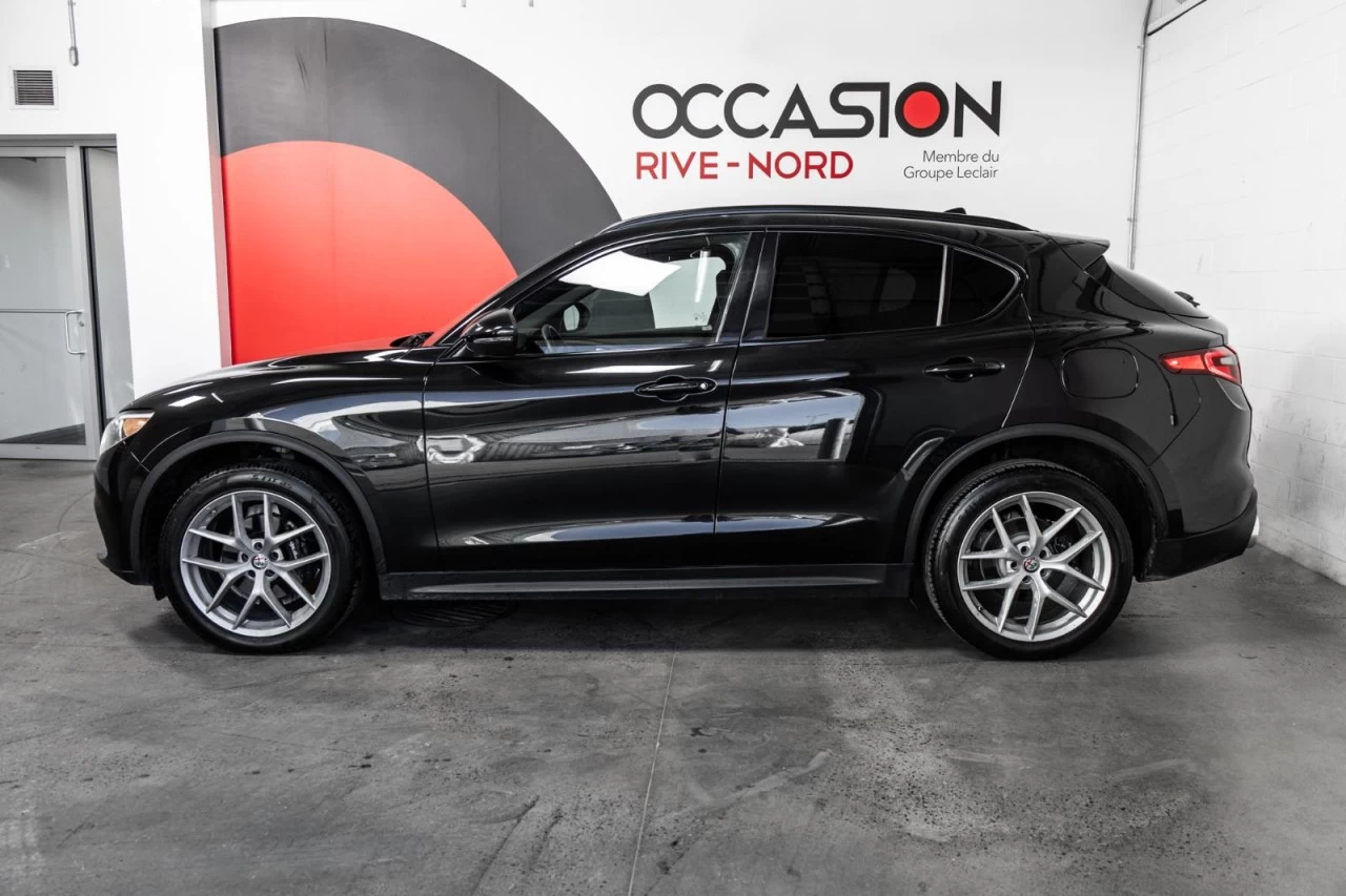 2018 Alfa Romeo Stelvio Ti Sport AWD NAVI+CUIR+TOIT.OUVRANT Main Image