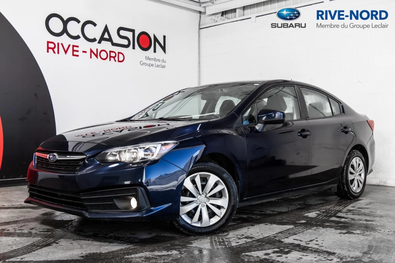 2021 Subaru Impreza Convenience CARPLAY+BLUETOOTH+CAM.RECUL Main Image
