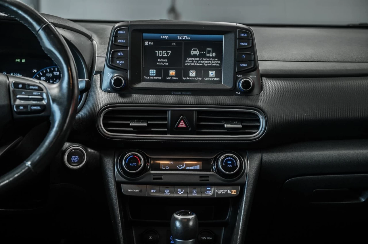 2019 Hyundai Kona Luxury AWD+TOIT.OUVRANT+CUIR+VOLANT/SIEGES.CHAUFF Image principale