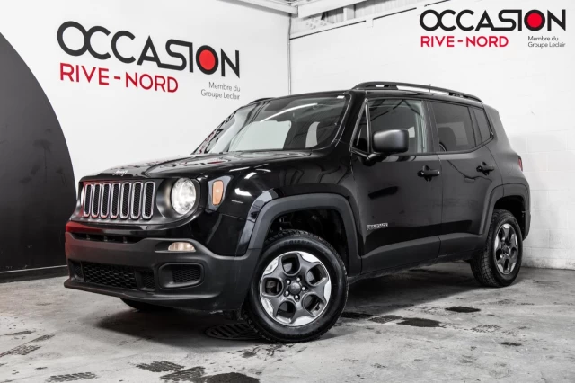 Jeep Renegade Sport 4x4+CAM.RECUL+BLUETOOTH+REG.VITESSE 2018