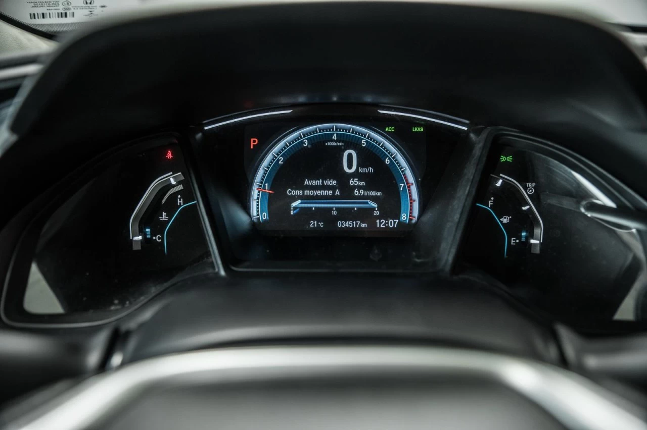 2019 Honda Civic Sedan LX SIEGES.CHAUFF+BLUETOOTH+CAM.RECUL+REG.VITESSE Image principale