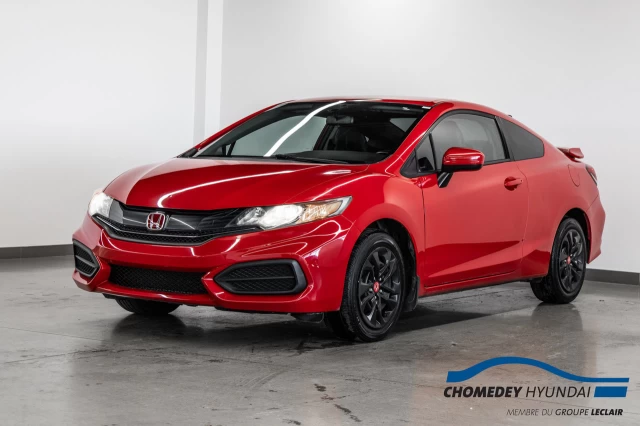 Honda Civic Coupe Lx Sieges.chauff+blu 2015