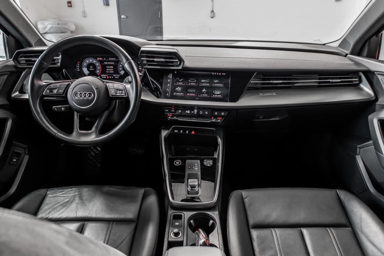 2022 Audi A3 Komfort QUATRO+TOIT.OUVRANT+CUIR+SIEGES.CHAUFFANTS Main Image