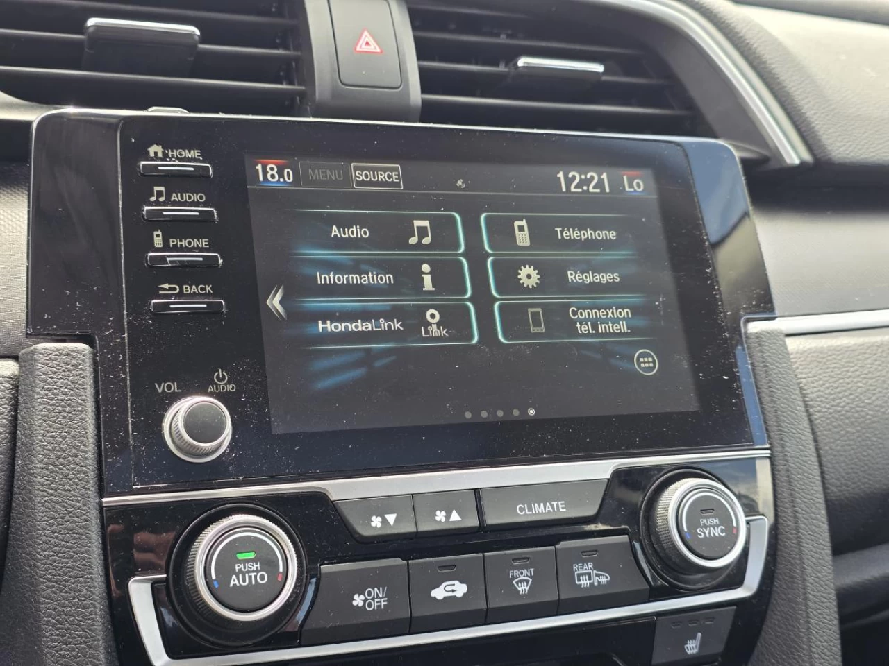 2020 Honda Civic EX CVT Sedan Image principale