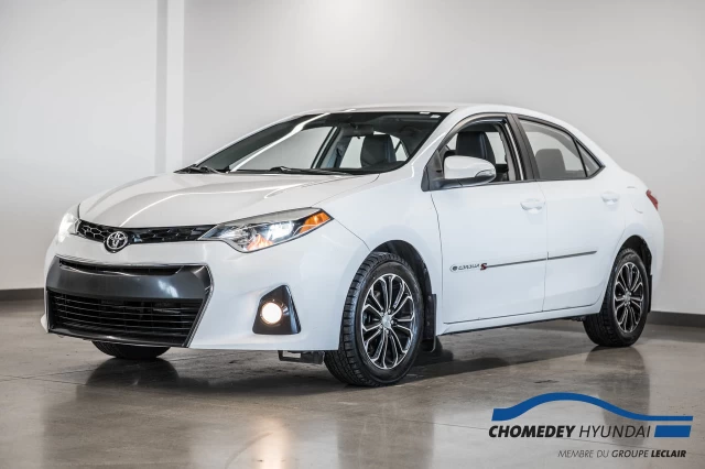 Toyota Corolla S Sieges.chauff+blue 2014