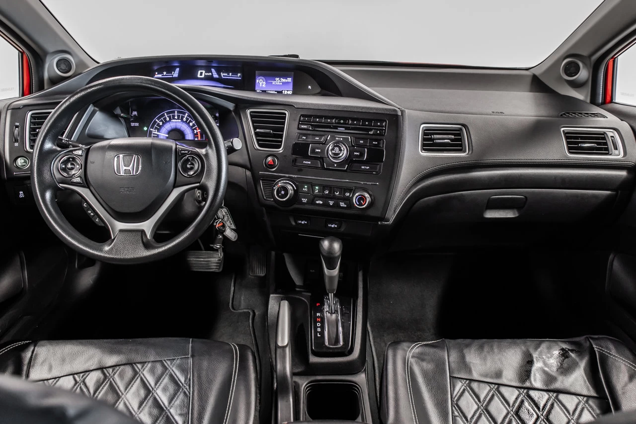 2015 Honda Civic Coupe Lx Sieges.chauff+blu Image principale