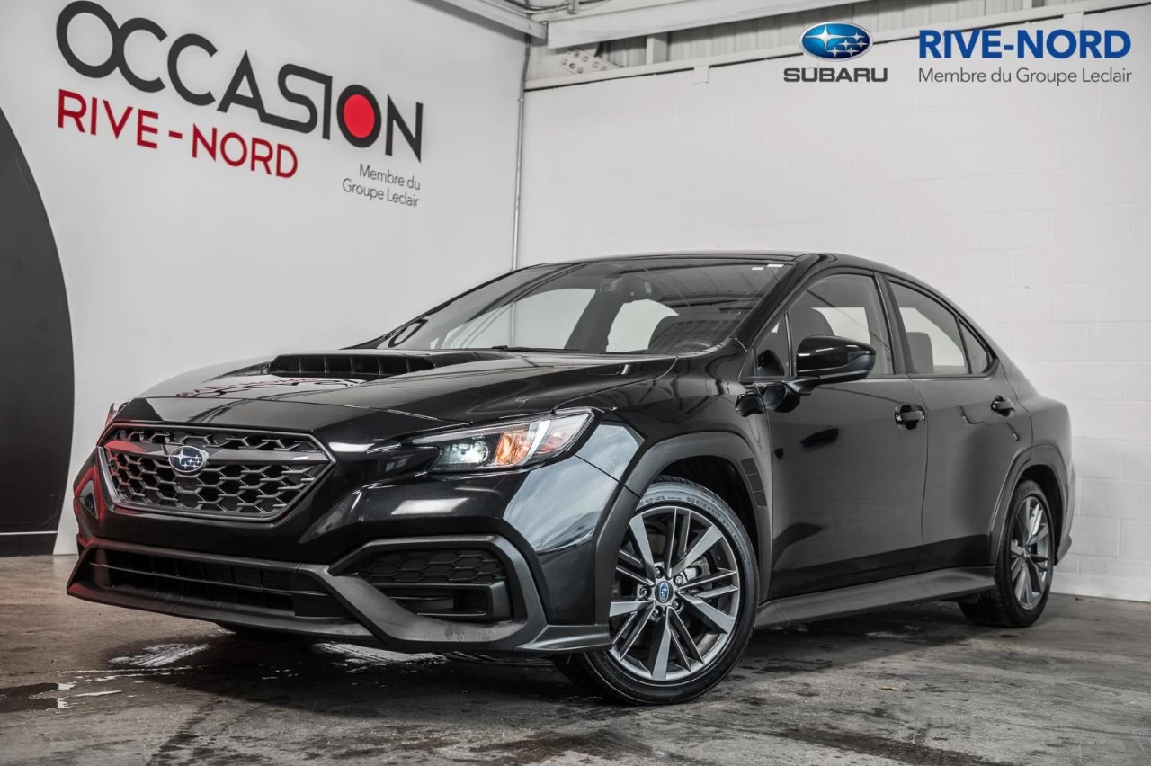 2023 Subaru WRX MAGS+SIEGES.CHAUFF+CARPLAY+CAM.RECUL+BLUETOOTH Main Image