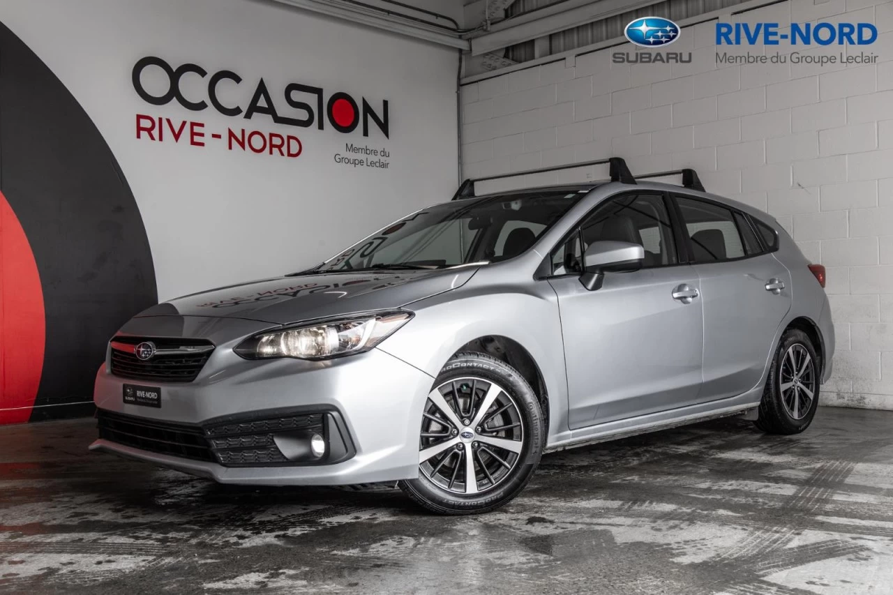 2022 Subaru Impreza Touring EyeSight+VOLANT/SIEGES.CHAUFF+CARPLAY Main Image