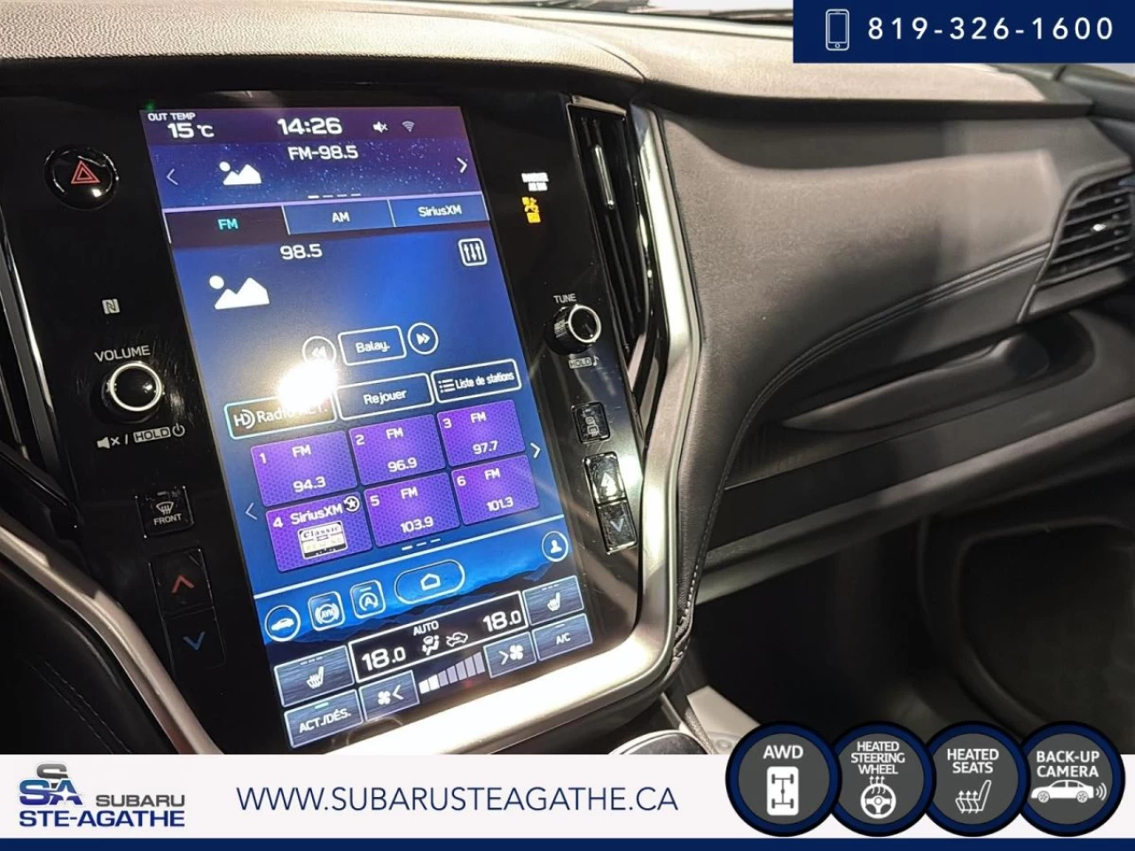 2021 Subaru Outback 2.5i Touring (1 OWNER+BACKUPCAM+MAGS) Main Image
