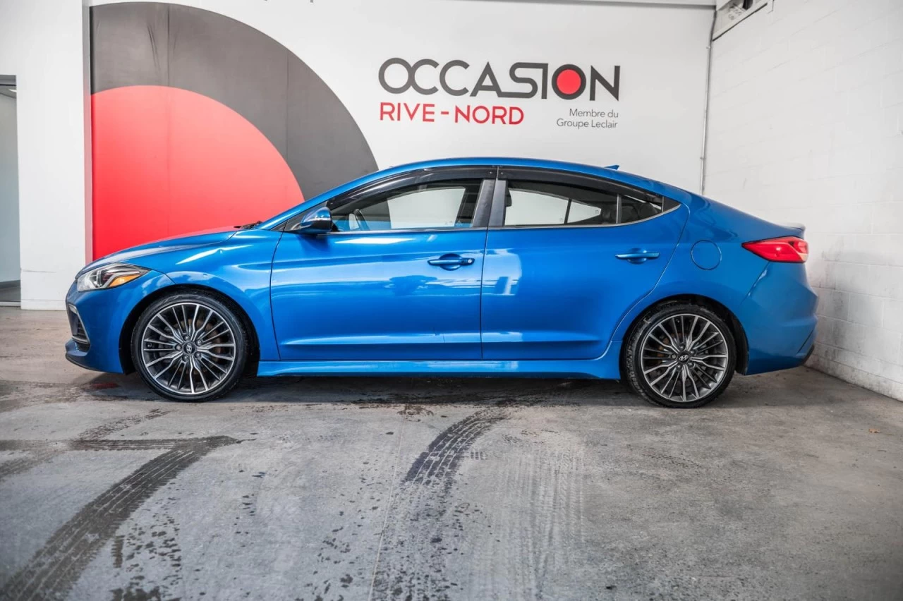 2018 Hyundai Elantra Sport Tech TOIT.OUVRANT+CUIR+VOLANT/SIEGES.CHAUFF Image principale