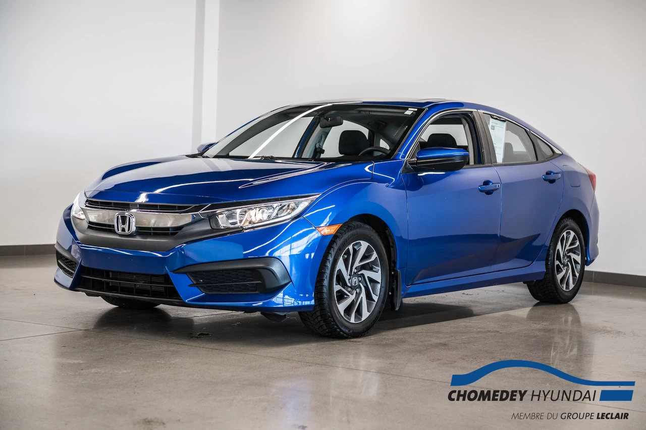 2016 Honda Civic Sedan Ex Mags+toit.ouvrant Image principale