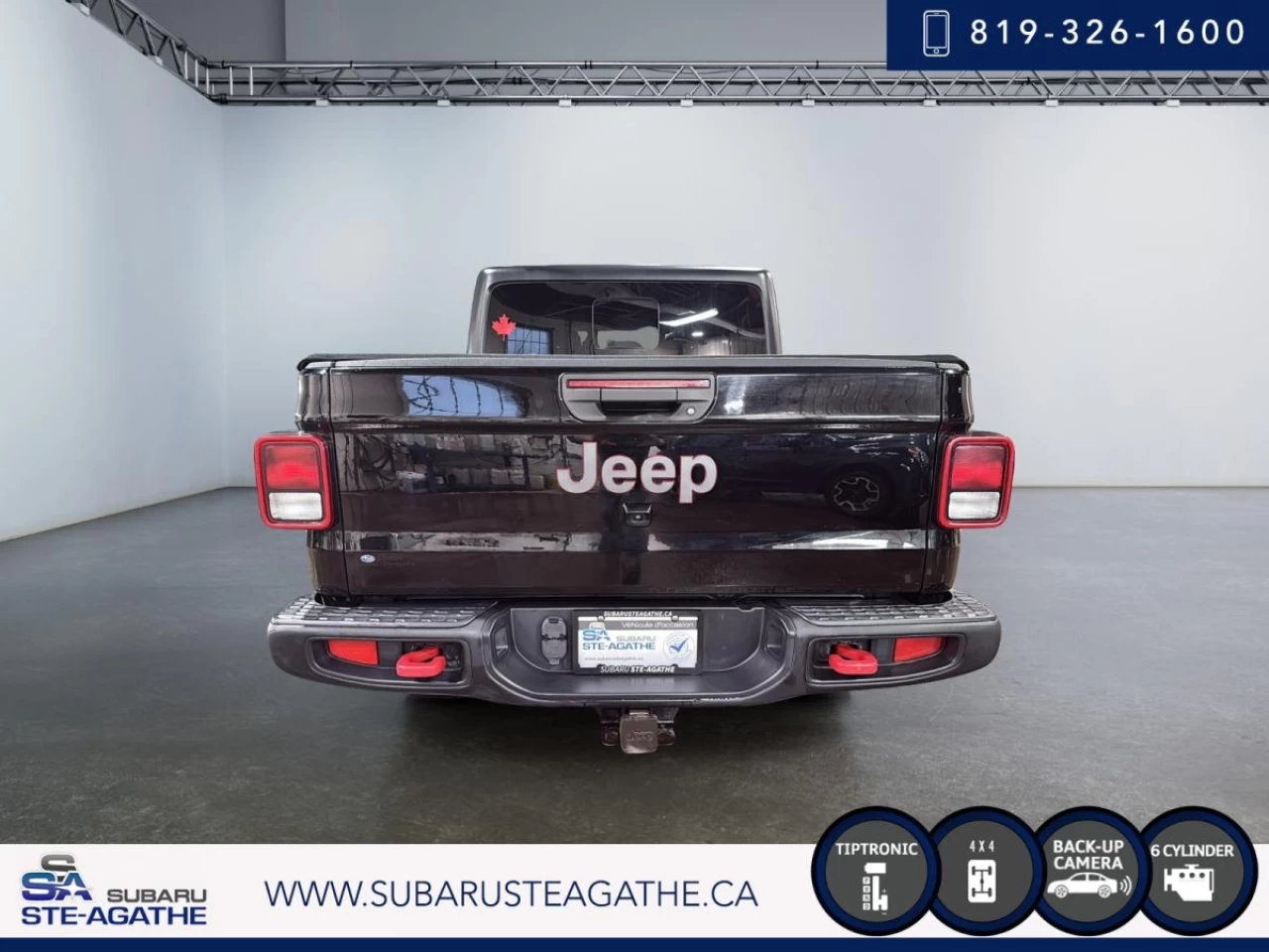 2020 Jeep Gladiator Rubicon 4x4 (TOITDUR+CAMRECUL) Image principale