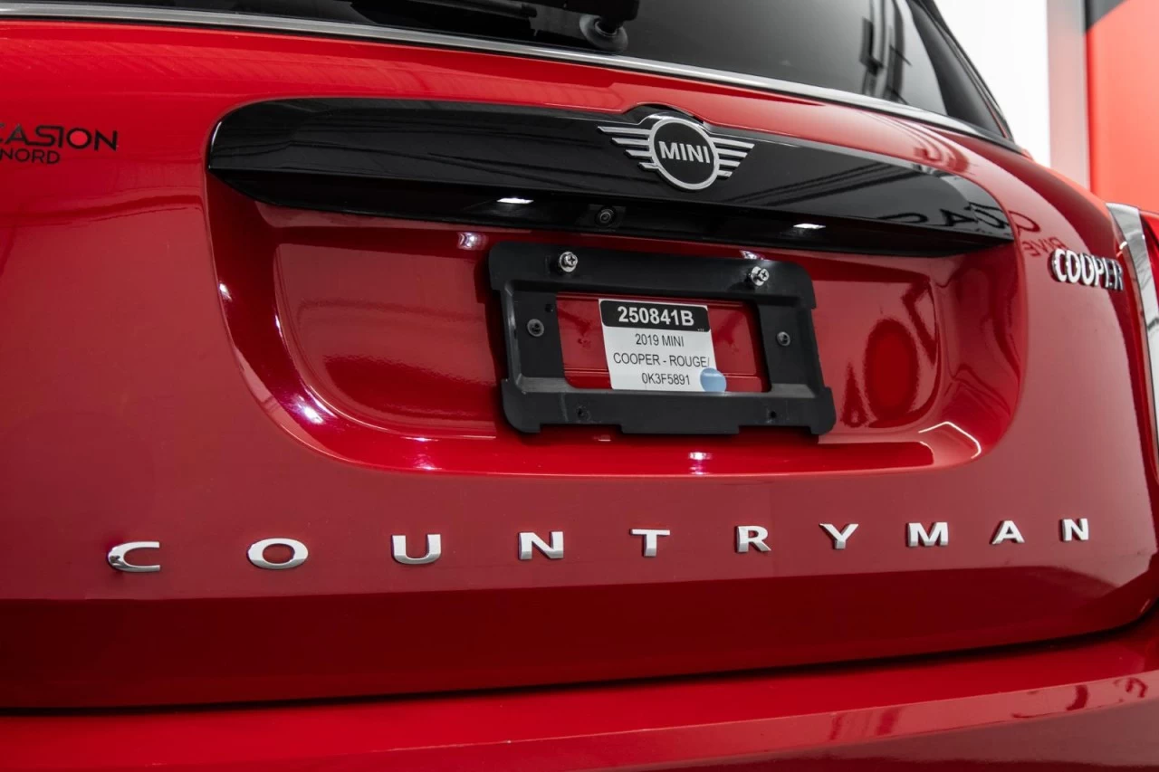 2019 Mini Countryman Cooper ALL4+TOIT.PANO+CUIR+SIEGES.CHAUFF+BLUETOOTH Main Image