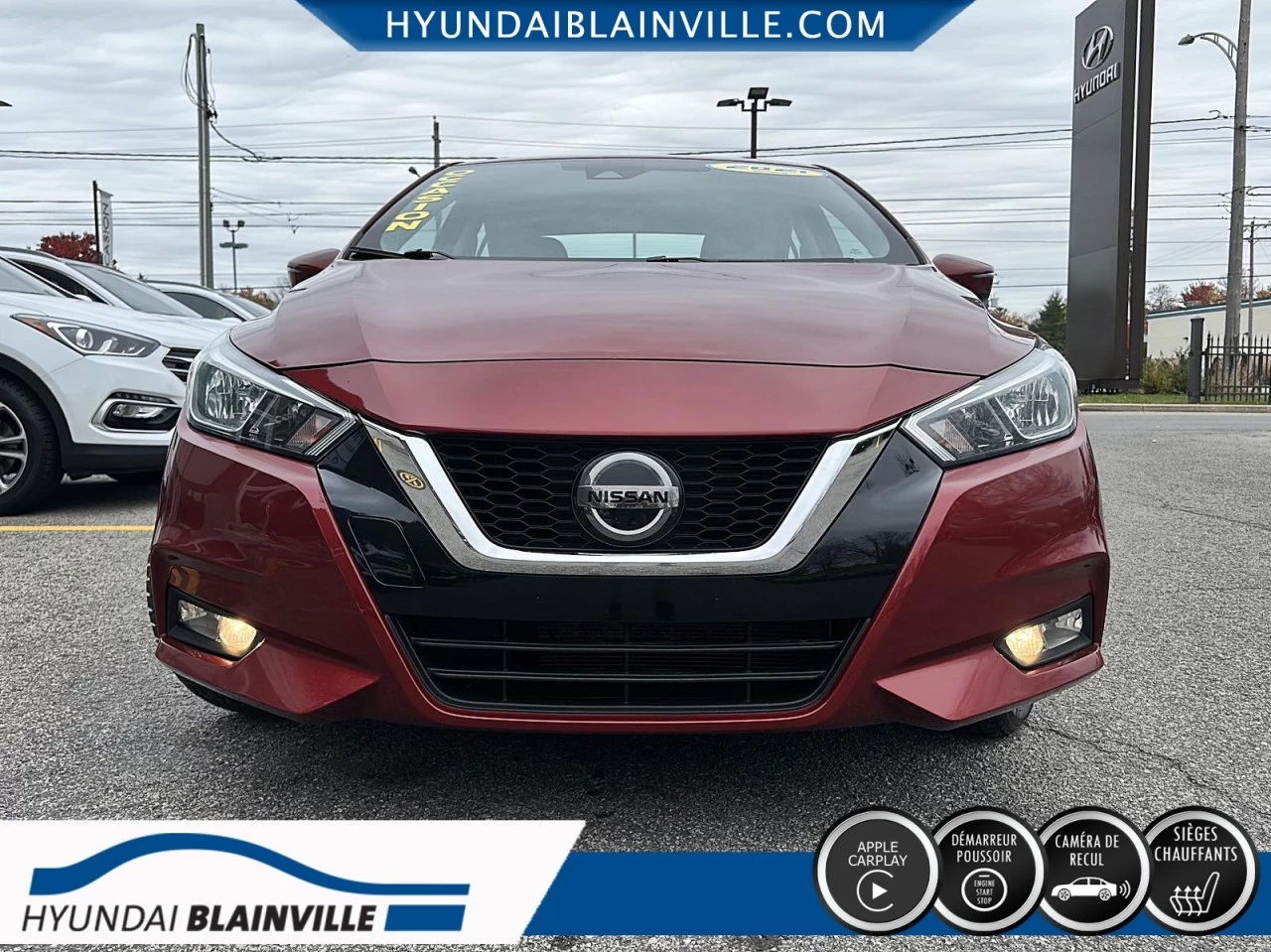 2021 Nissan Versa SV, AUTOMATIQUE, MAGS, BANCS CHAUFFANTS+ Image principale