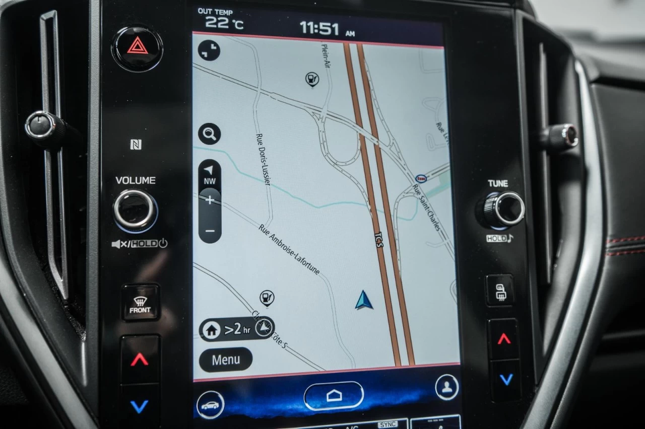 2023 Subaru WRX Sport-tech NAVI+TOIT.OUVRANT+SIEGES.CHAUFF+CARPLAY Main Image