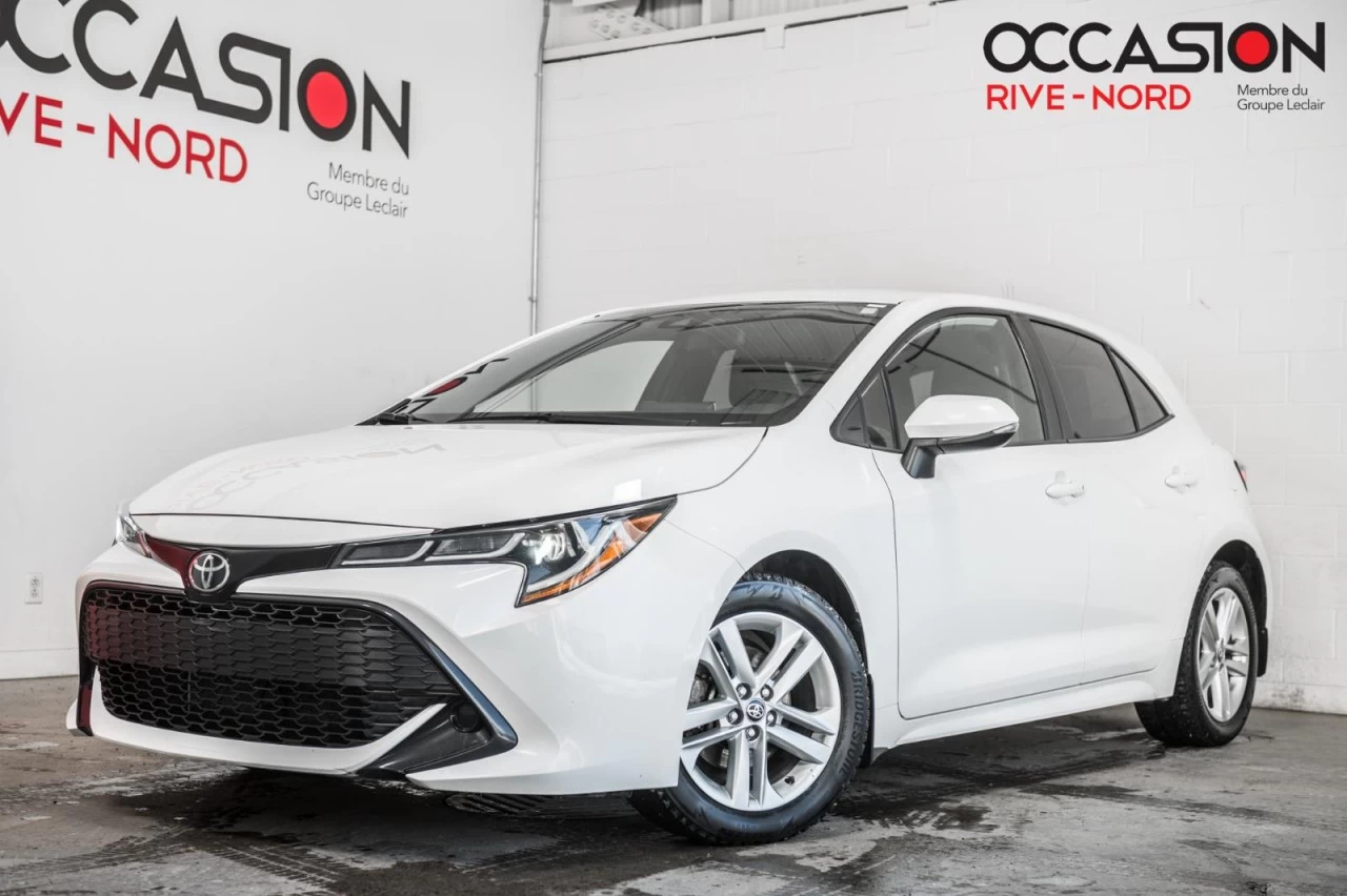 2020 Toyota Corolla Hatchback SE MAGS+SIEGES.CHAUFF+BLUETOOTH+CAM.RECUL Image principale