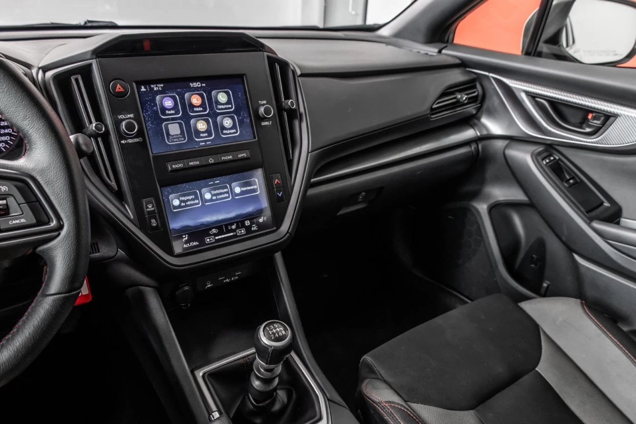 2023 Subaru WRX MAGS+SIEGES.CHAUFF+CARPLAY+CAM.RECUL+BLUETOOTH Main Image
