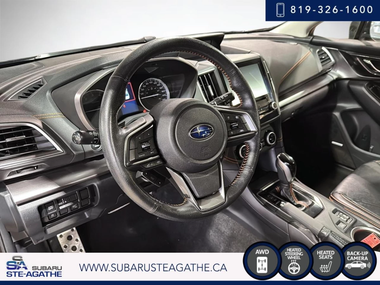 2018 Subaru Crosstrek Limited CVT w/EyeSight (CUIR+TOITOUVRANT) Main Image