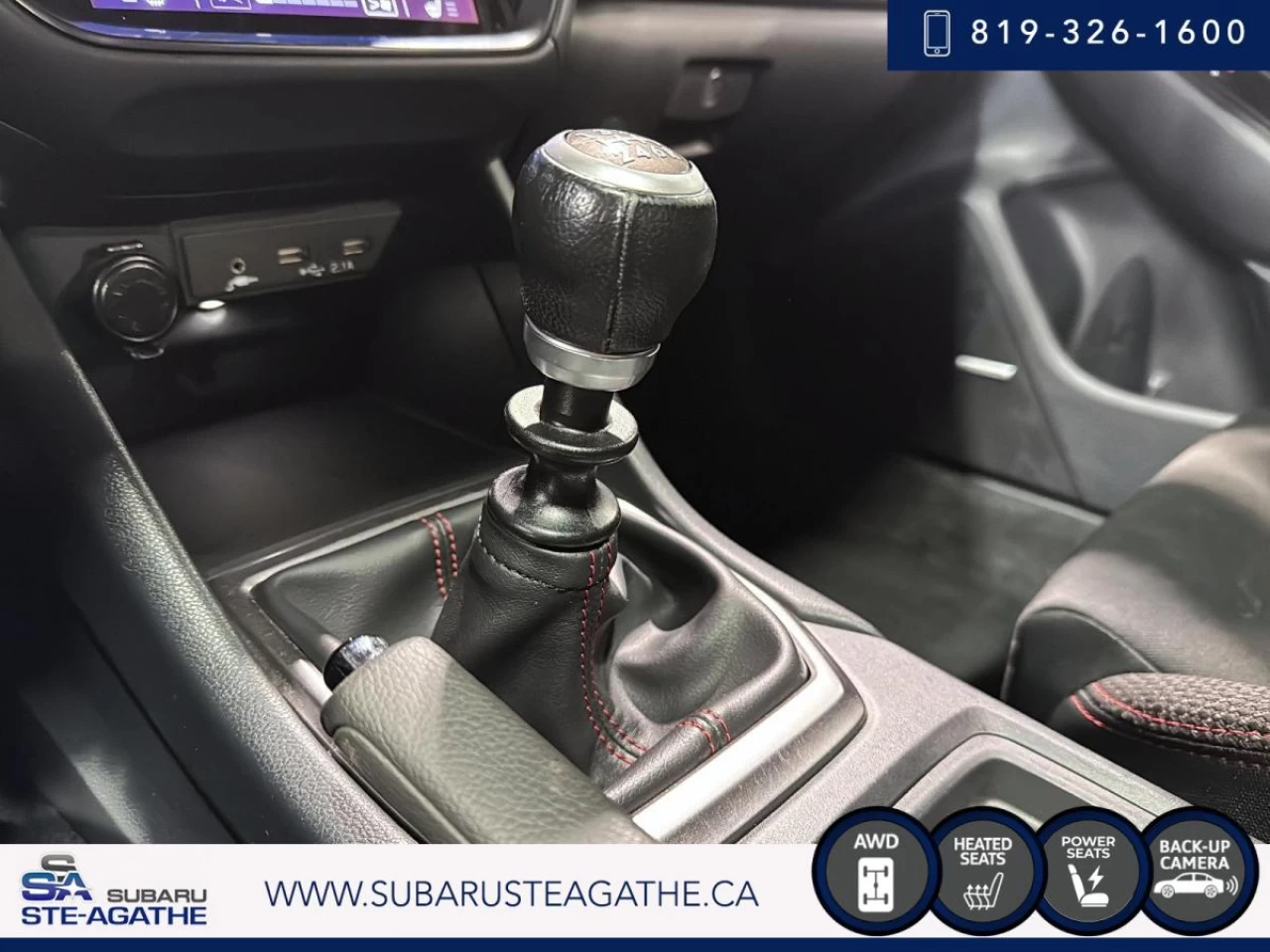 2022 Subaru WRX Sport Manual (CAMRECUL+TOIT+CARPLAY) Image principale