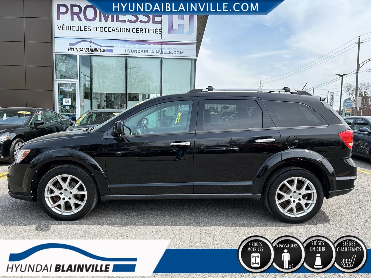 2014 Dodge Journey AWD, R/T, V6 3.6L, CUIR, 93 000 KMS, MAGS+ Main Image