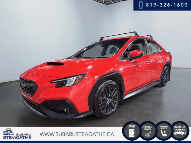 Subaru WRX Sport Manual (CAMRECUL+CARPLAY+TOITOUVRANT) 2023
