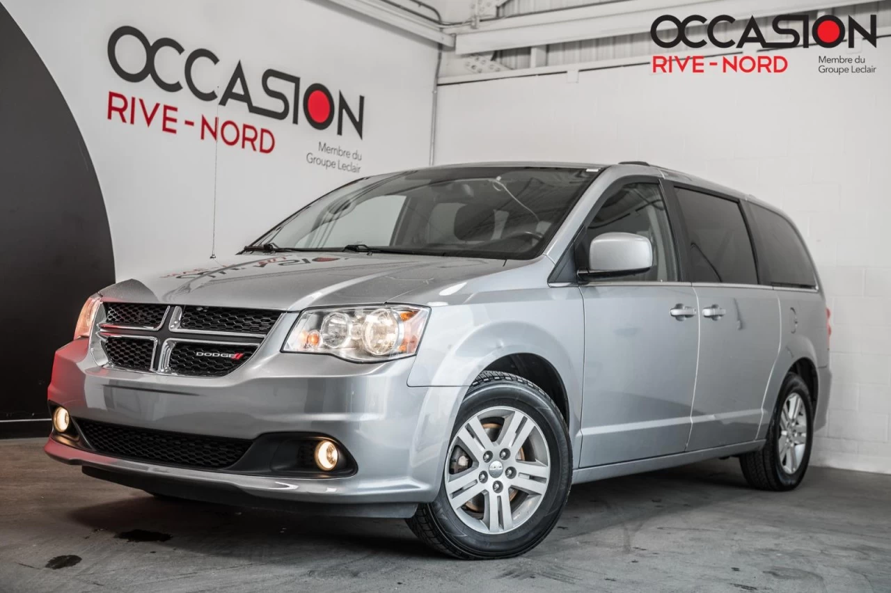 2020 Dodge Grand Caravan Crew Plus SIEGES.CHAUFF+CUIR+CARPLAY+CAM.RECUL Main Image