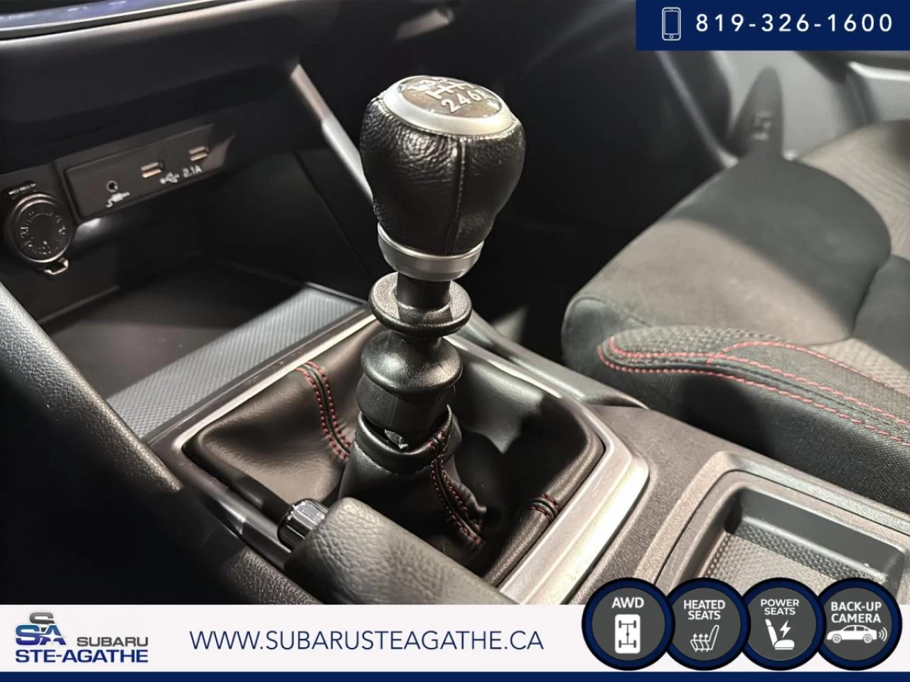 2023 Subaru WRX Sport Manual (CAMRECUL+CARPLAY+TOITOUVRANT) Image principale