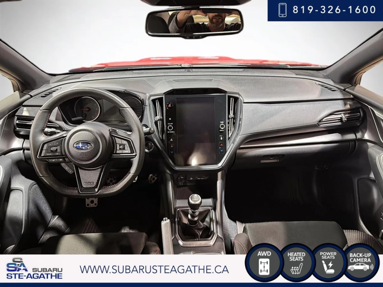 2023 Subaru WRX Sport Manual (CAMRECUL+CARPLAY+TOITOUVRANT) Image principale