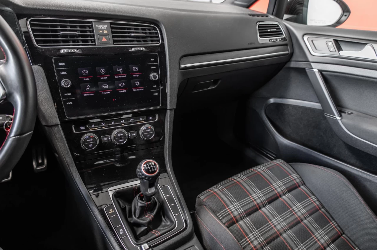 2019 Volkswagen Golf GTI SIEGES.CHAUFF+CAM.RECUL+BLUETOOTH+REG.VITESSE Main Image