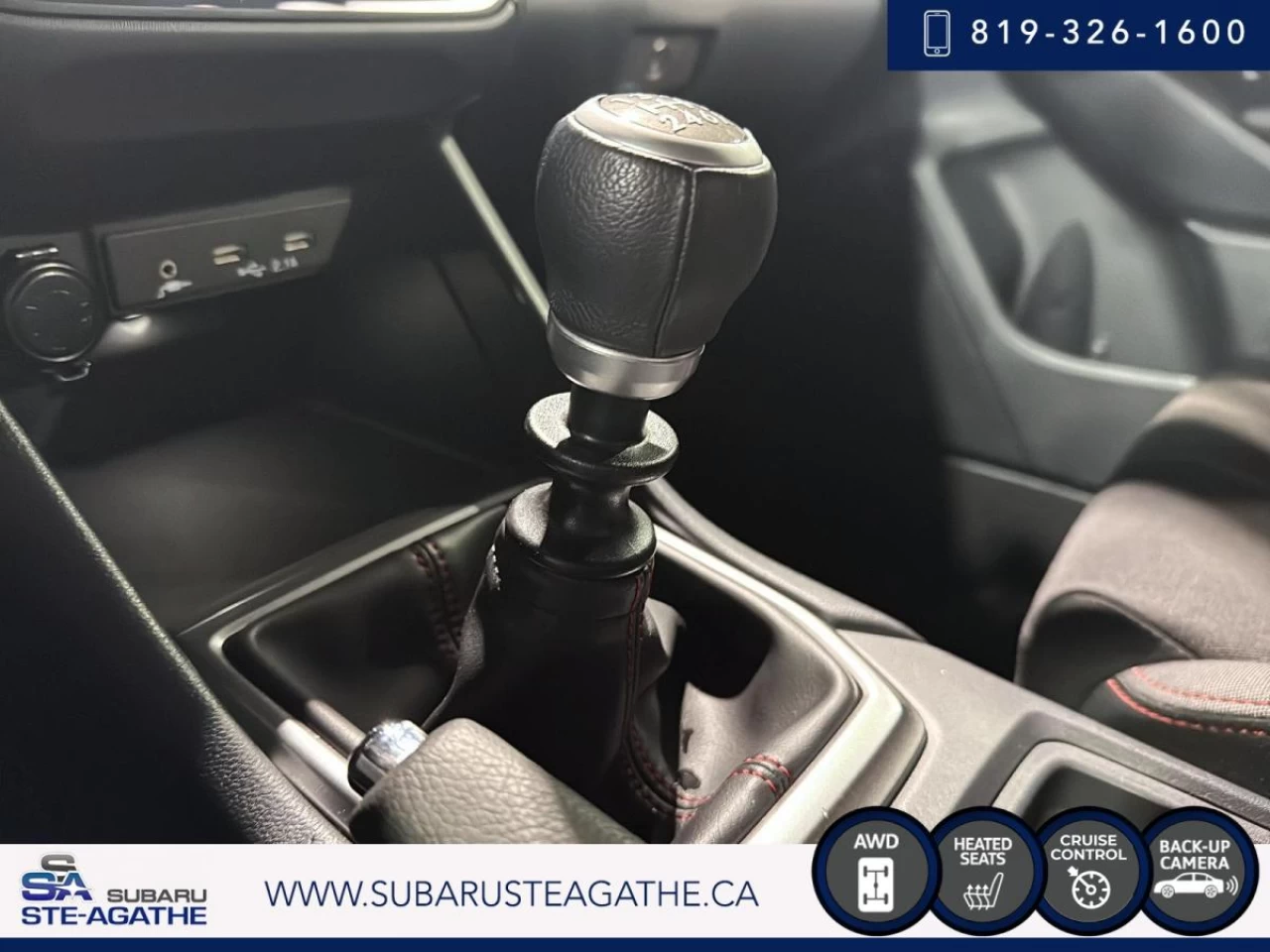2022 Subaru WRX Manual (CAMRECUL+MAGS+CARPLAY) Image principale