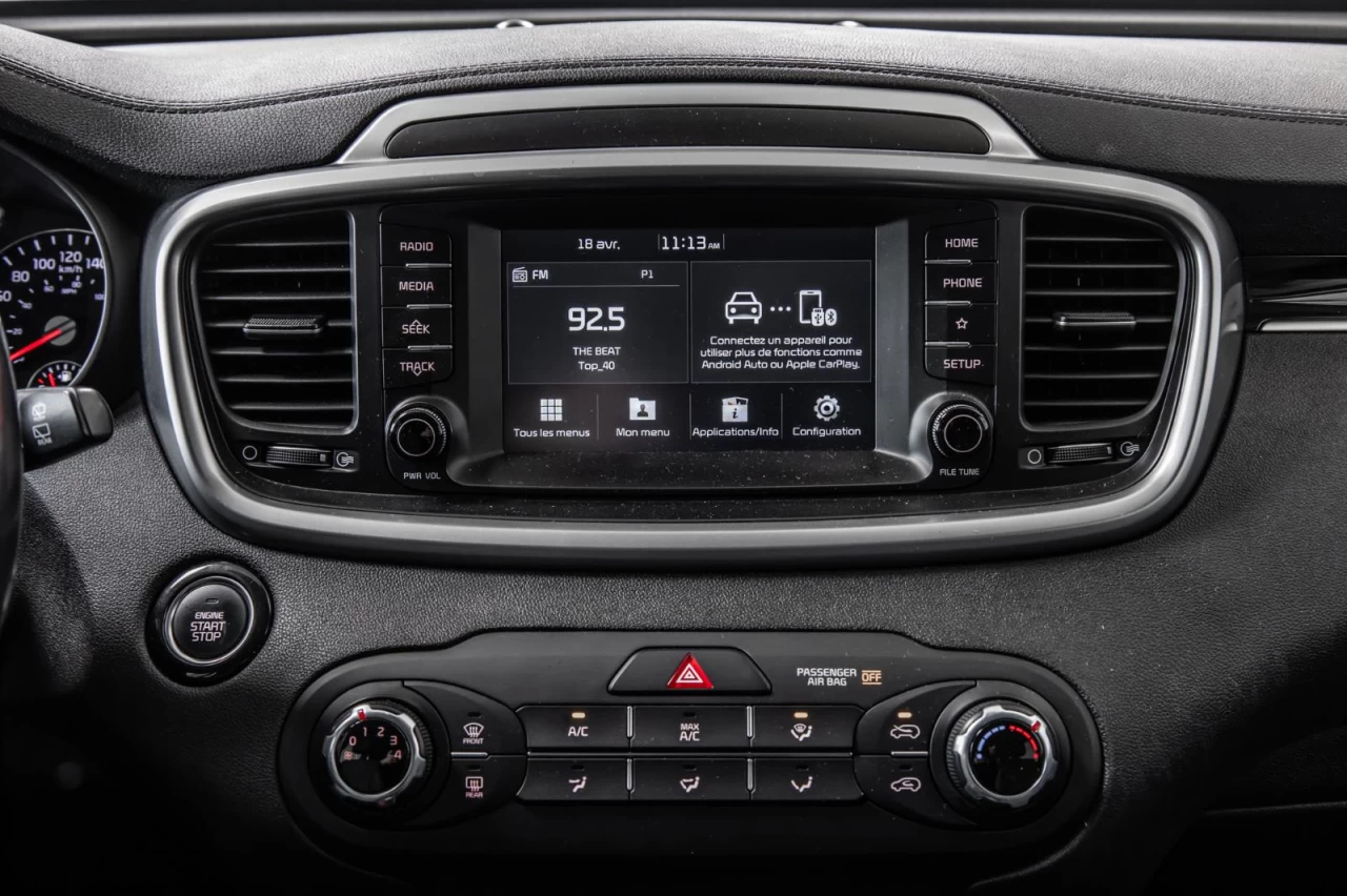 2019 Kia Sorento LX AWD+SIEGES.CHAUFF+BLUETOOTH+CAM.RECUL+CARPLAY Main Image