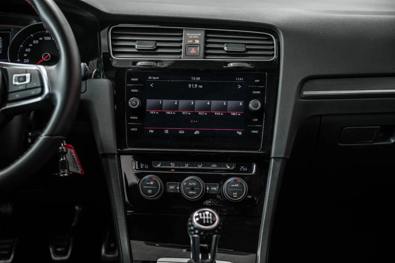 2019 Volkswagen Golf GTI SIEGES.CHAUFF+CARPLAY+BLUETOOTH+CAM.RECUL Image principale