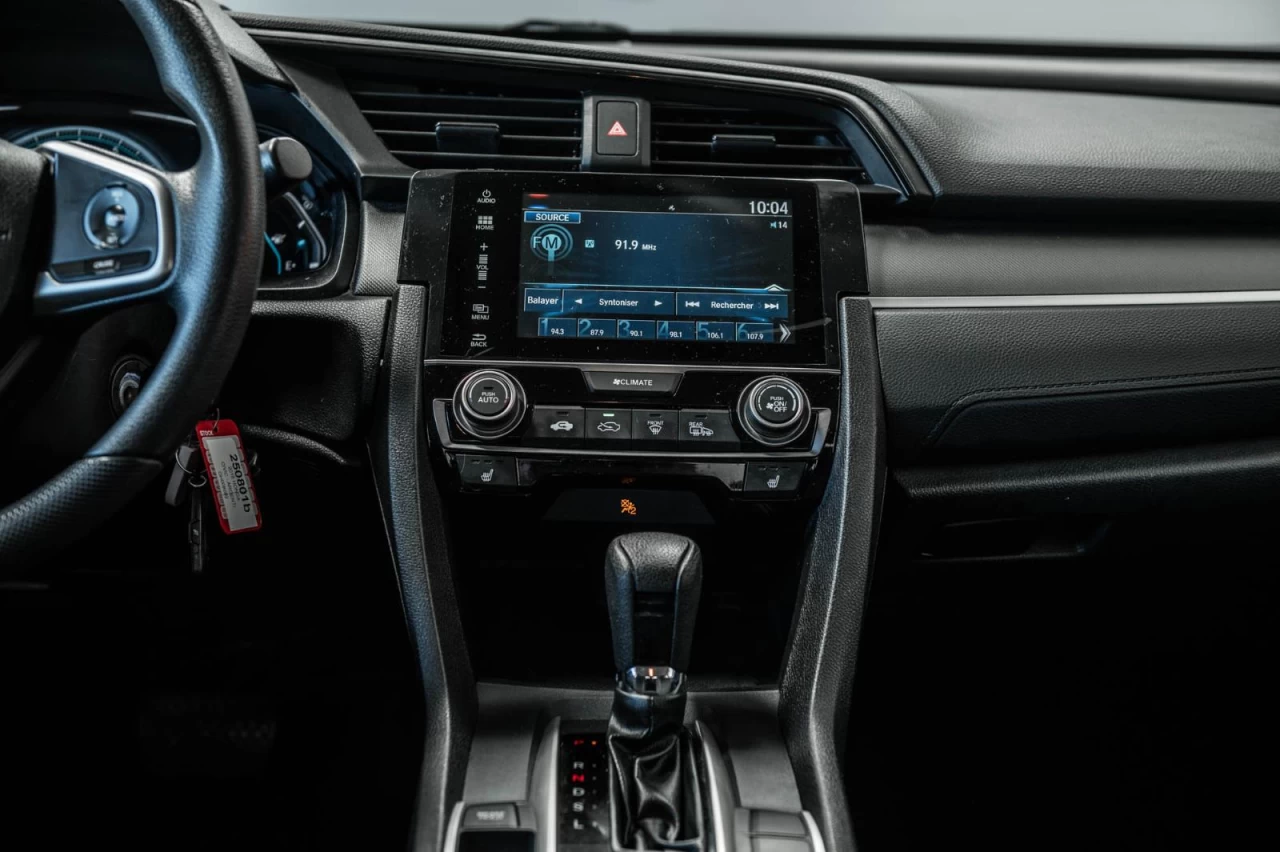 2016 Honda Civic Sedan LX SIEGES.CHAUFF+BLUETOOTH+CAM.RECUL+REG.VITESSE Main Image