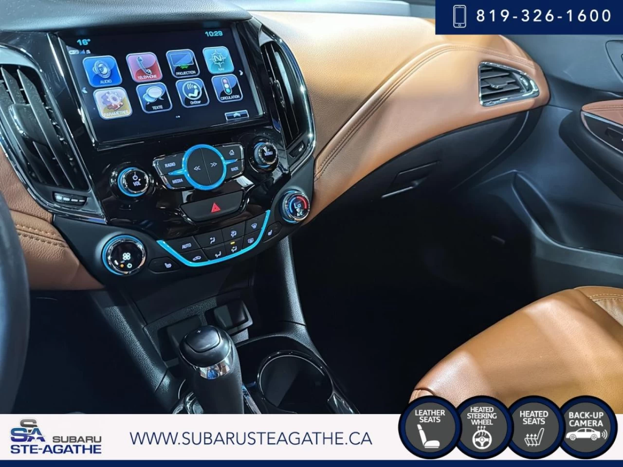 2018 Chevrolet Cruze Sedan Premier (CAMRECUL+MAGS+CUIR) Image principale