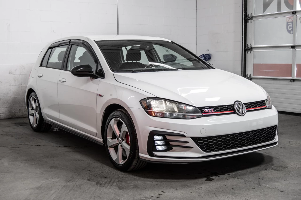 2019 Volkswagen Golf GTI SIEGES.CHAUFF+CAM.RECUL+BLUETOOTH+REG.VITESSE Main Image