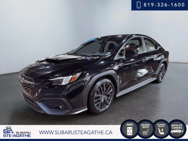 Subaru WRX Sport Manual (CAMRECUL+TOIT+CARPLAY) 2022