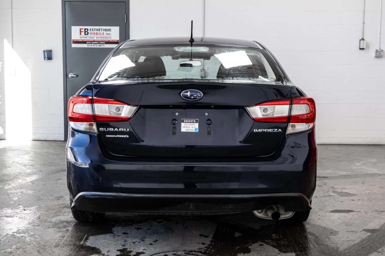 2021 Subaru Impreza Convenience CARPLAY+BLUETOOTH+CAM.RECUL Main Image