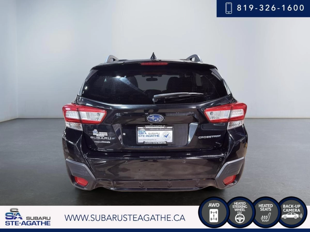 2018 Subaru Crosstrek Limited CVT w/EyeSight (CUIR+TOITOUVRANT) Main Image