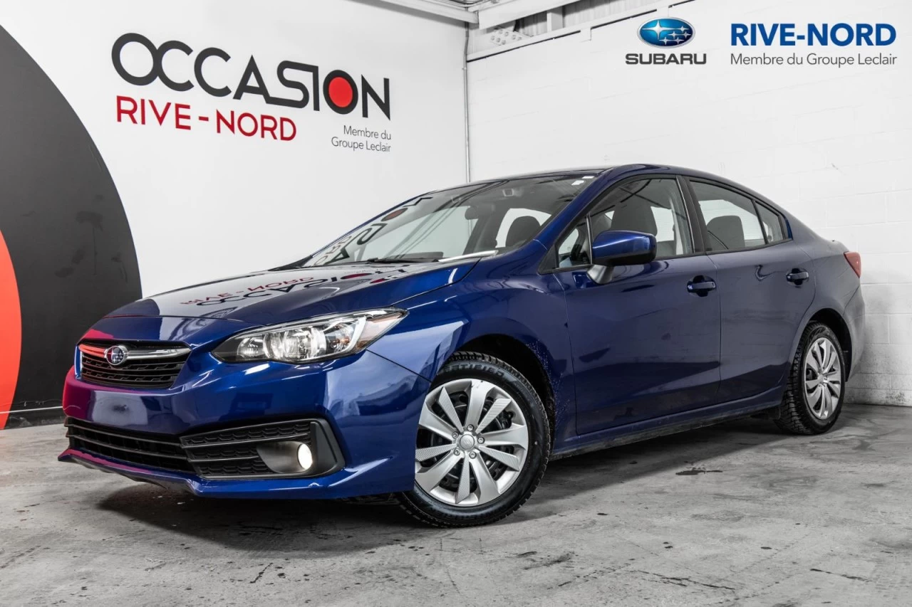 2022 Subaru Impreza Convenience EyeSight+CARPLAY+BLUETOOTH+CAM.RECUL Image principale