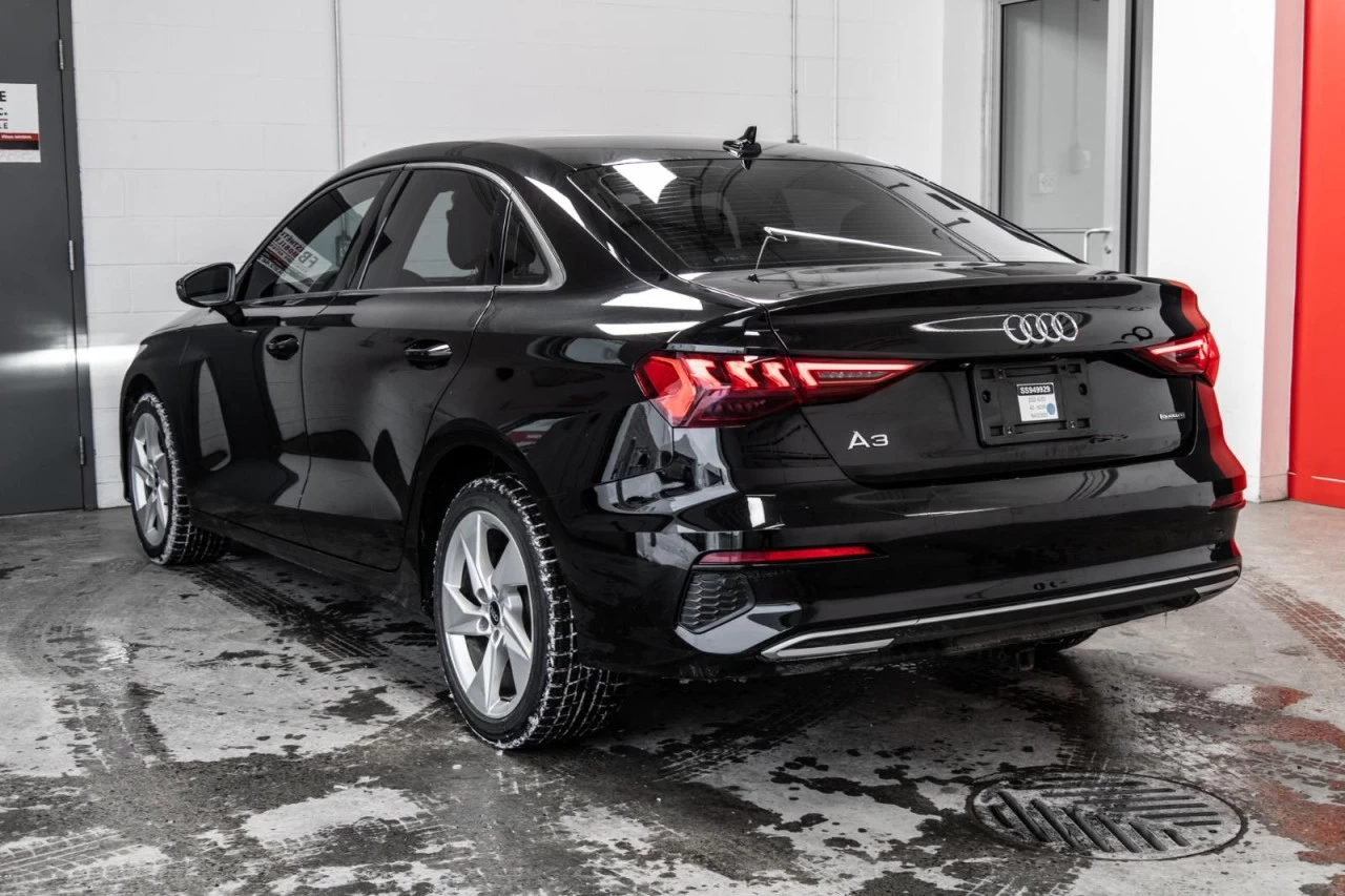 2022 Audi A3 Komfort QUATRO+TOIT.OUVRANT+CUIR+SIEGES.CHAUFFANTS Main Image