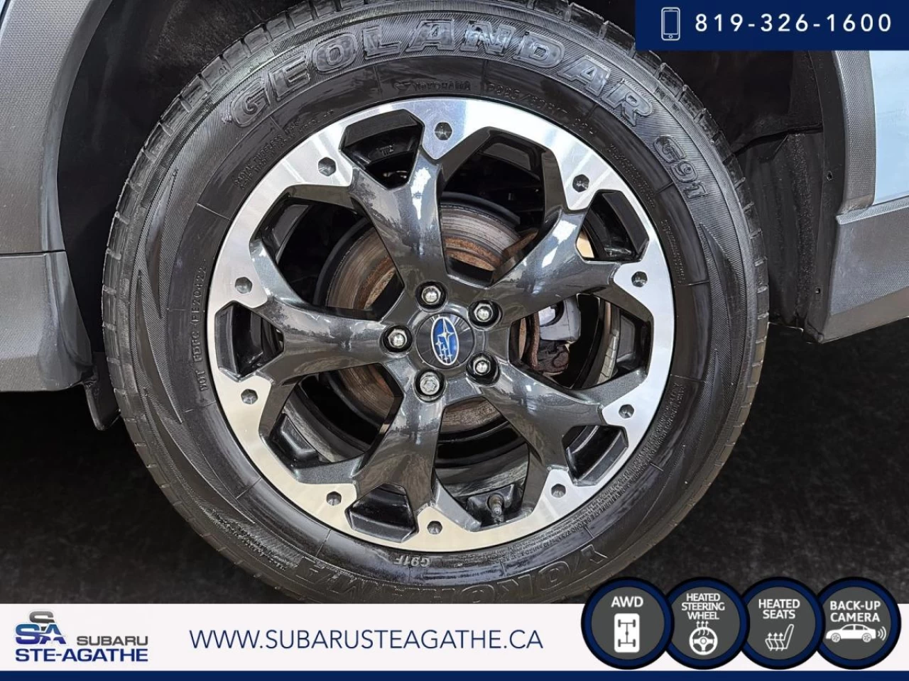 2022 Subaru Crosstrek Touring CVT (CAMRECUL+CARPLAY+MAGS) Main Image